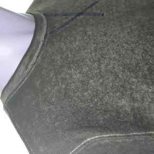 Threads 4 Thought mens green overdyed cotton  blend sweater. Small